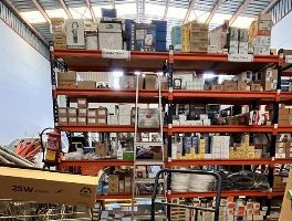 Stock de material de ferretería y electricidad en Almería y El Ejido
